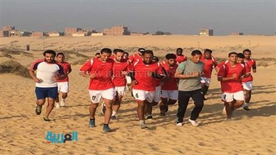 خاص| بالصور.. الشرقية يتدرب في الصحراء