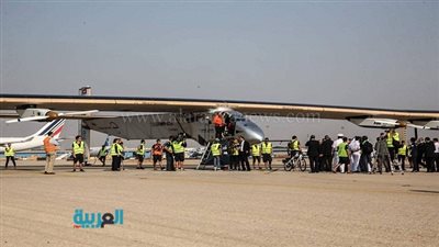  ننشر أول صور لوصول الطائرة 