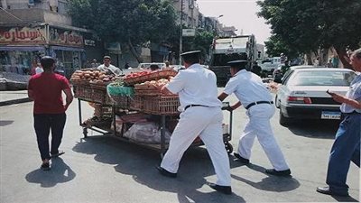 تنفيذ 629 إزالة إدارية بشوارع القاهرة