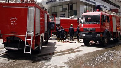 إخماد حريق بشارع العشرين بفيصل 