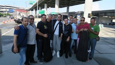 بالصور.. المصريون بنيويورك يستقبلون 