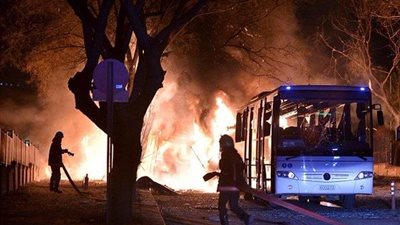  انفجار في مركز القوات الخاصة بأنقرة.. وإغلاق مطار أتاتورك
