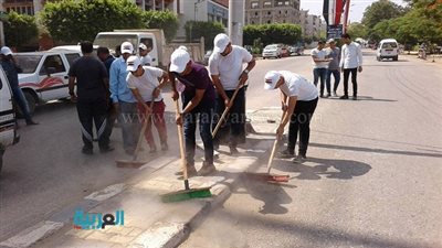 بالصور.. بدء اليوم الثاني لمبادرة حلوة يا بلدي في القليوبية