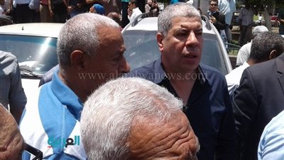 بالصور.. نجوم الرياضة في وداع طارق سليم