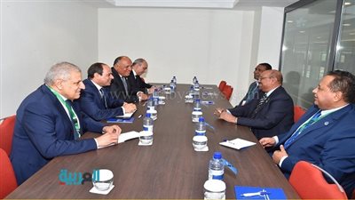 السيسي يلتقي بالرئيس السوداني على هامش القمة الإفريقية