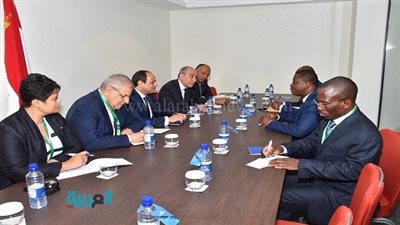 السيسي يلتقي برئيس توجو على هامش فعاليات القمة الأفريقية