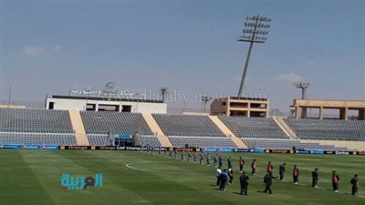 تكثيف أمني بملعب بتروسبورت قبل انطلاق لقاء الزمالك وصن داونز 