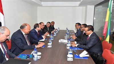 مصر تحرص على تنمية الشعب الإثيوبي.. السيسي يؤكد على مواصلة تطوير العلاقات مع أديس أبابا.. وديسالين: مصر تنتهج سياسات حكيمة على مستوى الشرق الأوسط وأفريقيا