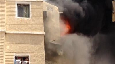 السيطرة على حريق بشقة في كرداسة