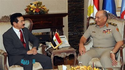 الفريق محمود حجازي يلتقي رئيس لجنة الدفاع بالبرلمان الياباني