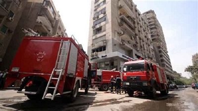  إخماد حريق بشقة سكنية في المرج 