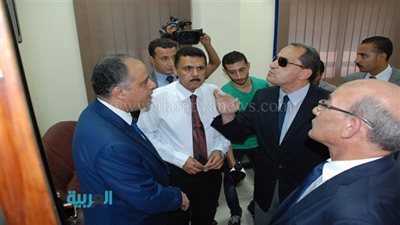  فايد يتفقد مركز البحوث الزراعية