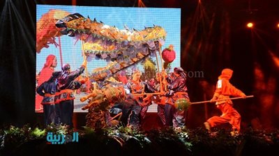 بالصور.. افتتاح عيد الربيع الصيني في القاهرة