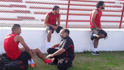 مؤمن زكريا يعود لتدريبات الأهلي