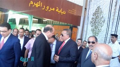 بالصور.. افتتاح وحدة تراخيص حدائق الأهرام الجديدة 