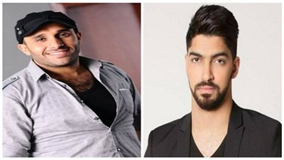 مينا عطا يهنئ مصطفى محفوظ 