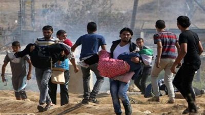 إصابة 3 فلسطينيين بمواجهات مع جيش الاحتلال على حدود غزة