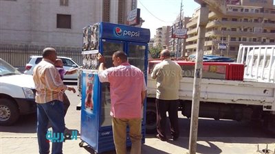 بالصور.. حملة لإزالة الأبنية المخالفة بمصر الجديدة 