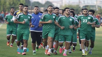 المصري يخوض مرانه الثاني استعدادًا للموسم الجديد
