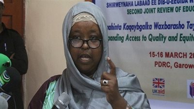 العربي يبحث مع وزيرة التعليم فى الصومال سبل دعم العملية التعليمية 