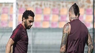 بالصور.. محمد صلاح يشارك في تدريبات روما