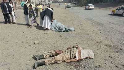 مقتل قيادي حوثي و7 من مرافقيه في 