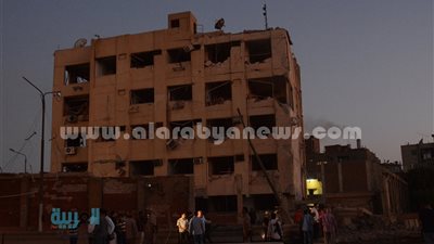 بالفيديو.. الأثار المدمرة لانفجار مبنى الأمن الوطني في شبرا