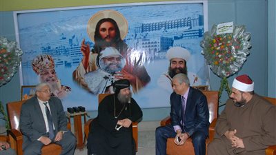 محافظة أسيوط ورجال الدين الإسلامي يشاركون المسيحيين الاحتفال بمولد العذراء