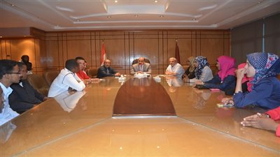 ختام البرنامج التدريبي لطلاب الجامعات العربية في الفيوم