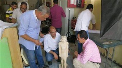 الآثار: نقل 8 قطع أثرية من مخزن سقارة للمتحف الكبير