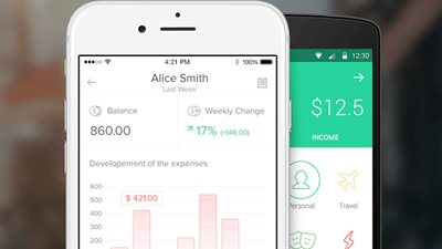 تطبيق لإدارة الأموال بواجهات ومميزات فريدة