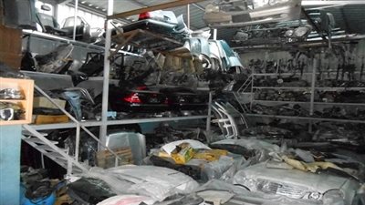 ضبط 2340 قطعة غيار سيارات مغشوشة بقصر النيل 