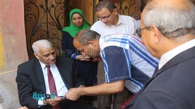 بالصور.. محافظ السويس في جولة تفقدية لبيت المساجيري