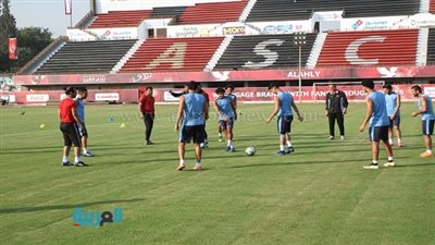 اليوم.. الأهلي يواصل المران استعدادًا لإنبي بكأس مصر