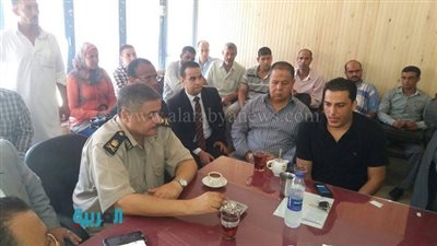 بالصور.. مدير أمن البحيرة يعتذر لمحامي الدلنجات 