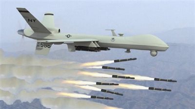 أنباء عن مقتل 3 مسلحين بطائرة بدون طيار جنوب شرقي اليمن