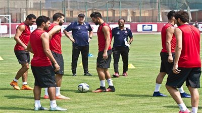  تدريبات استشفائية للاعبي الأهلي في مران اليوم