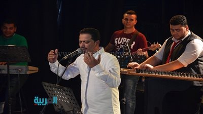 بالصور.. حفل الهلباوي بساقية عبدالمنعم الصاوي