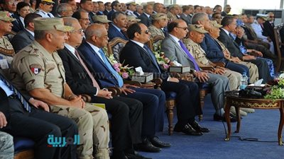 السيسي يحتفل بذكرى افتتاح قناة السويس الجديدة