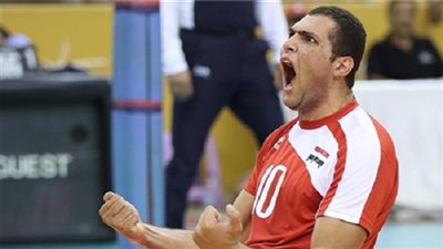 محمد عادل: قادرون على حصد ذهبية الكرة الطائرة بأوليمبياد 2016