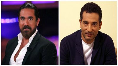 عمرو سعد وأمير كرارة يستعرضان عضلاتهما في 