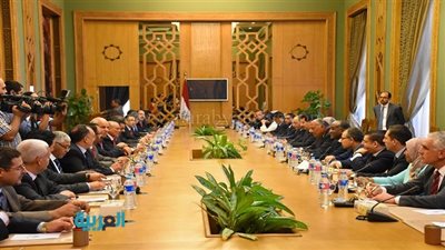 وزير الخارجية يلتقي وفد مجلس النواب الليبي