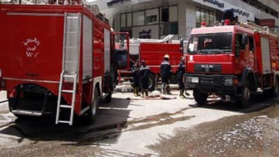 حريق هائل بشركة 