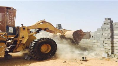 تنفيذ 34 قرار إزالة تعديات مخالفة بالدقهلية 