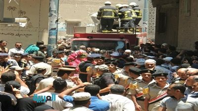 الآلاف يشيعون شهيد الجيش بقريا نوسا في الدقهلية