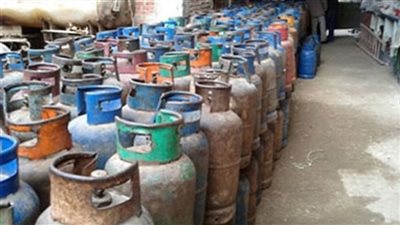 ضبط مدير مستودع بوتاجاز لاستيلائه على الأسطوانات بمنشأة القناطر 