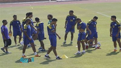 المصري البورسعيدي يخوض المران الصباحي