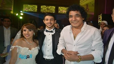 بالصور.. نجوم الرياضة والفن يحتفلون بزفاف نجلة ضياء السيد