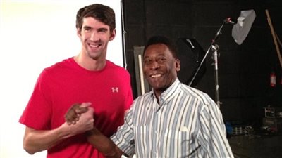 بيليه: فيلبس نموذج لا يصدق للرياضي الأولمبي