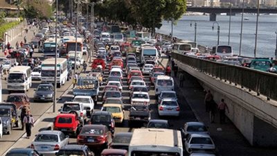 شلل مروري بمحافظتي القاهرة والجيزة 